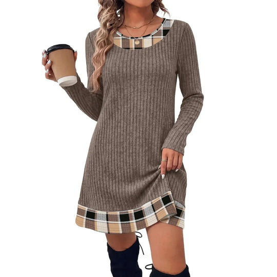 ❄️✨New Arrivals-Women's Long Sleeve Sweater Dress