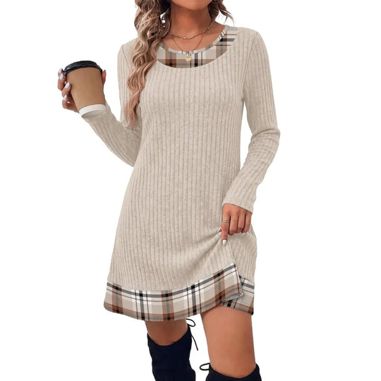❄️✨New Arrivals-Women's Long Sleeve Sweater Dress