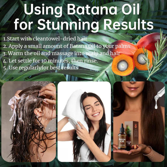 100% Pure Batana Oil for Hair Growth