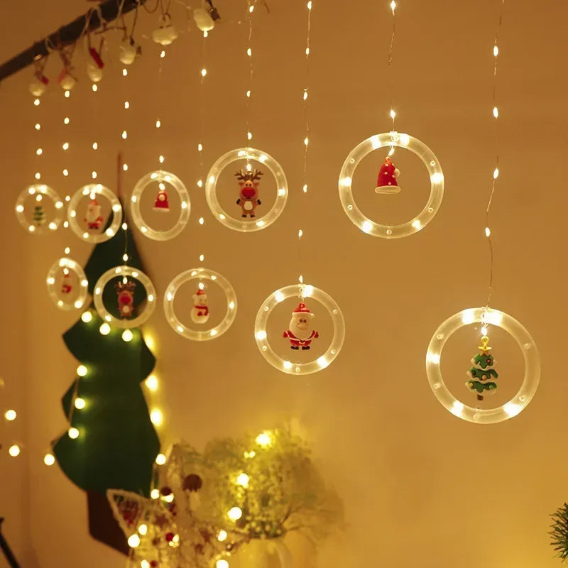🔥Jualan Krismas🔥🎄Lampu Rentetan LED Krismas Lata Perayaan🎄