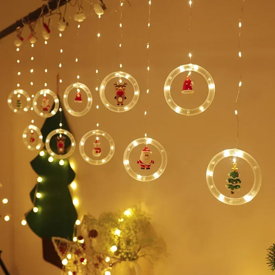 🔥Jualan Krismas🔥🎄Lampu Rentetan LED Krismas Lata Perayaan🎄