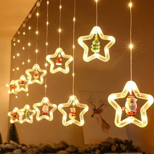 🔥Jualan Krismas🔥🎄Lampu Rentetan LED Krismas Lata Perayaan🎄