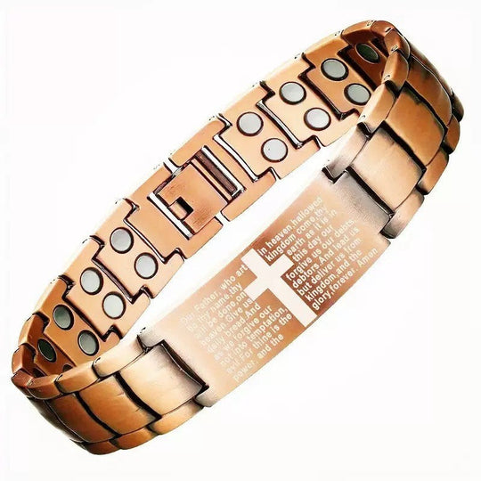 Limited-time offer - Copper Magnetic Bracelet- Relieve Fatigue And Promote Blood Circulation