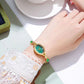 ⌚Women’s Elegant Jade Bracelet Watch