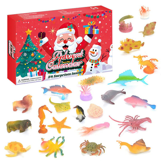 ⏰Christmas Limited Sale!!🎄30K+ SOLD! 🎁✨Kids Christmas Advent Calendar With Surprise Toys