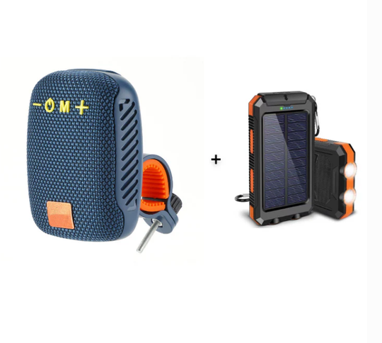 ‍♂ Waterproof Bike Bluetooth Speaker – IPX5, TWS stereo, hands‑free calls. Secure mount, 70m range. Ride with beats!