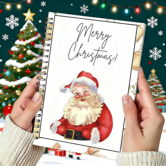 🎅Christmas Gift Card Booklet 👍DIY Spiral-Bound Christmas Gift Card Holder Book
