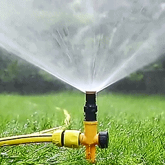Hot Sale 49% OFF Stainless Steel Rotary Irrigation Tripod Telescopic Support Sprinkler