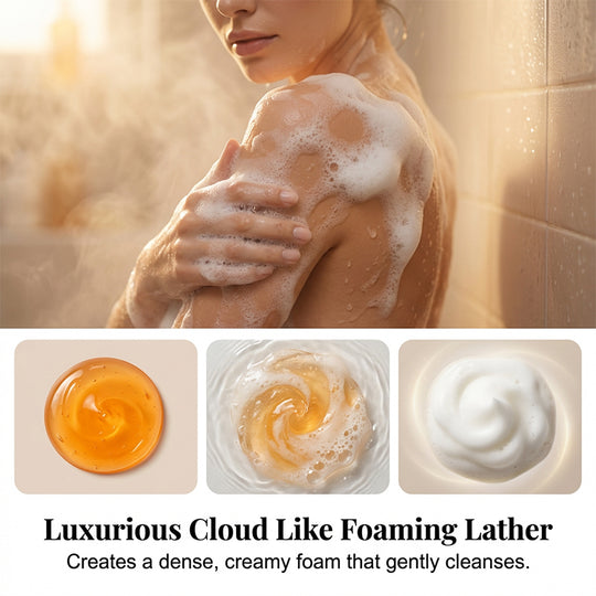 Kojic Acid Turmeric Vita Brightening Body Wash | For Troubled Skin, Uneven Skin | K-Beauty Gentle Cleanser, Body Wash, Korean Skincare