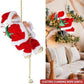 🎄Christmas Promotion 🎁Electric Fireplace Climbing Santa Claus Musical Toys