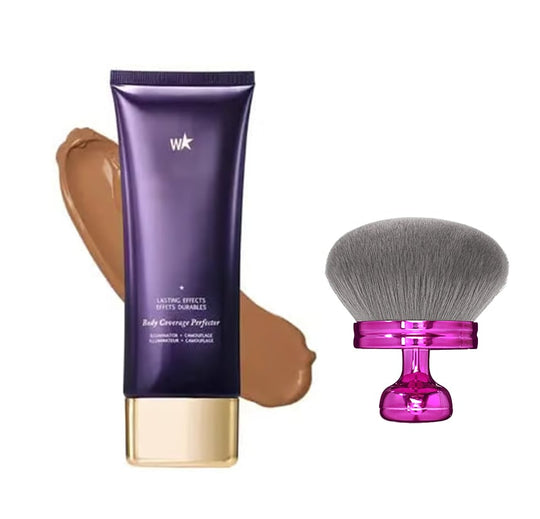 💜Free brushes💜Body Coverage Perfector – Waterproof, Lightweight & Flawless Body Makeup