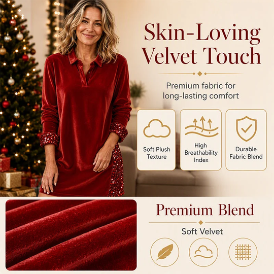 Women’s Stylish Sequin Embellished Dress