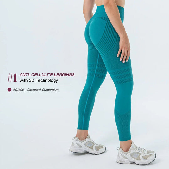 High-Waist Tummy Control & Butt Lifting POWERCELLS™ 3D Metabolic Booster Leggings