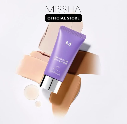 ✨LIMITED SALE BUY 1 GET 1 FREE!!✨Perfect Cover Serum BB Cream | Anti-Aging Tinted Moisturizer with Bifida & Superfoods | Glass Skin Foundation