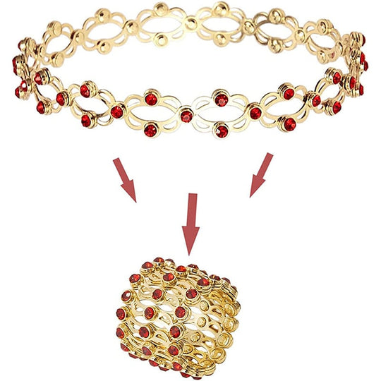 🖤Black Friday Sale:50% OFF🖤Magic 2 in 1 Foldable Ring Bracelet🎅