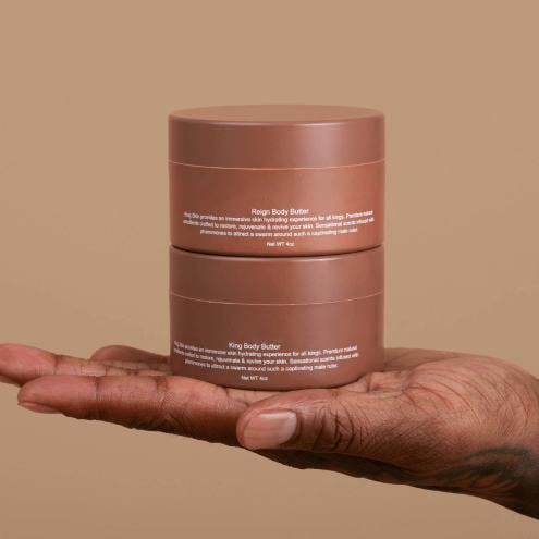 🏆Flash Sale⚡ 50K+ SOLD! Almost Gone💥Crowned Skin King Cologned Body Butter - Warm & Sensual Signature Scent