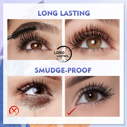 Smudge-Proof Long-Lasting Lash Mascara