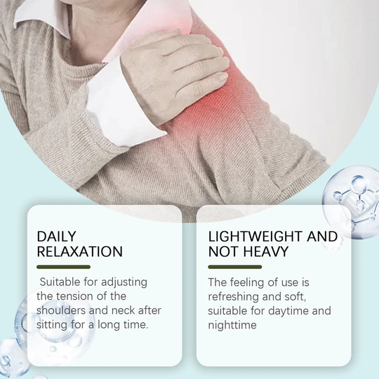 🏆Flash Sale⚡160K+ SOLD!✨Cream Mild Ingredients Nourishing, Caring And Comfortable Shoulder And Neck Massage Care Cream-HZ