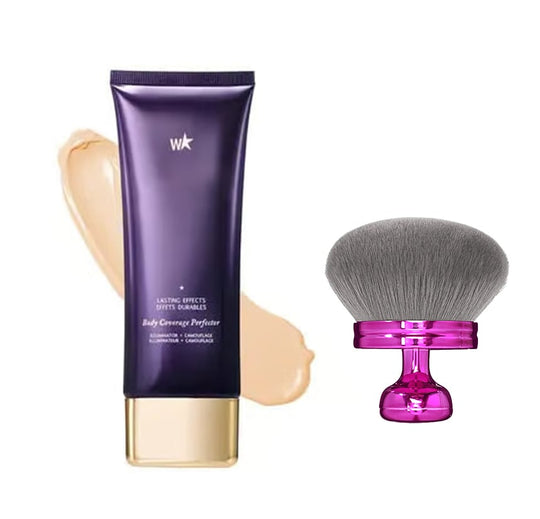 💜Free brushes💜Body Coverage Perfector – Waterproof, Lightweight & Flawless Body Makeup