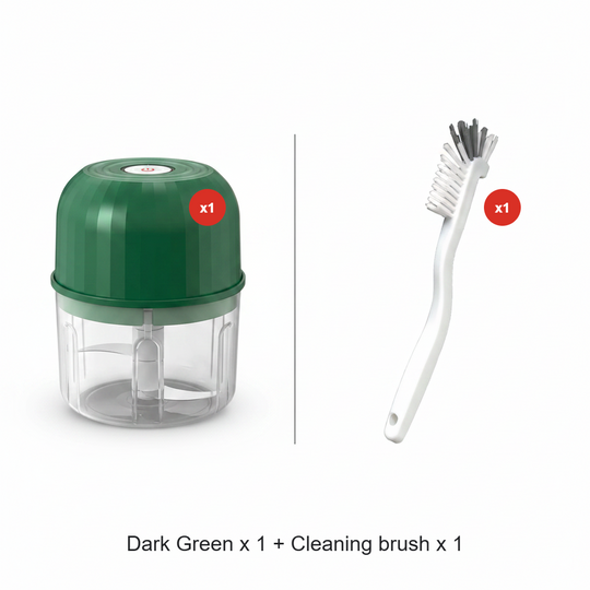 Wireless Efficient Electric Mini Food Chopper🧑‍🍳– Robust Motor, Smart Design & Stainless Steel Blades⏱️🔪