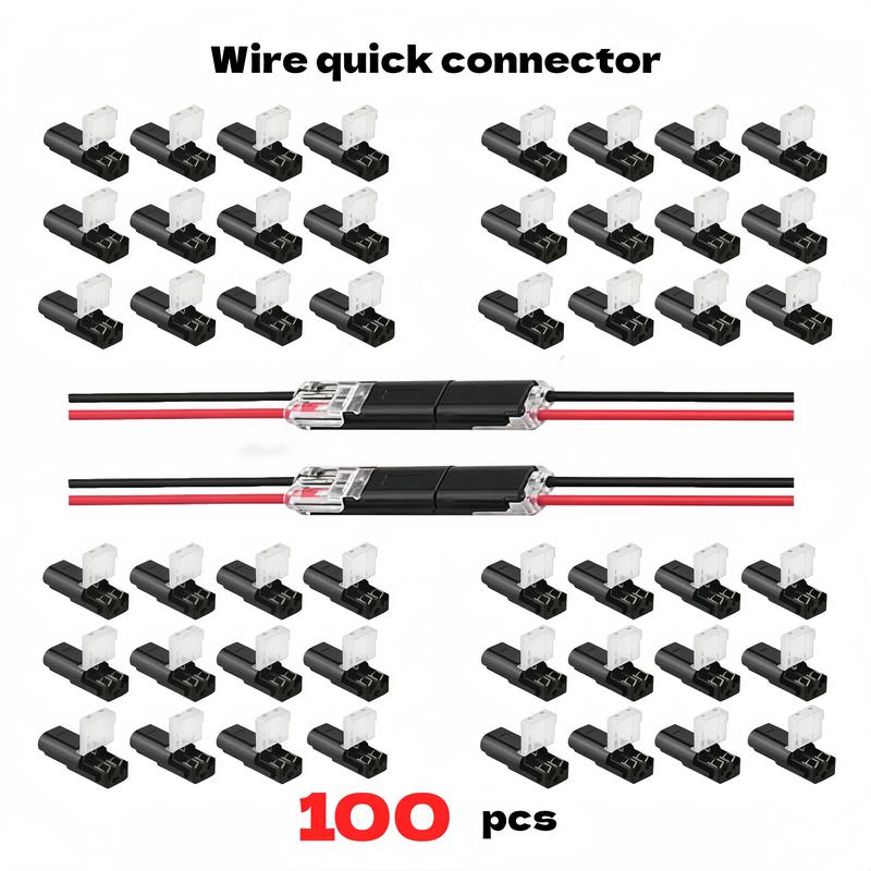 🔥Final Day – Ends Tonight!⏰🏆Double-wire Plug-in Connector With Locking Buckle