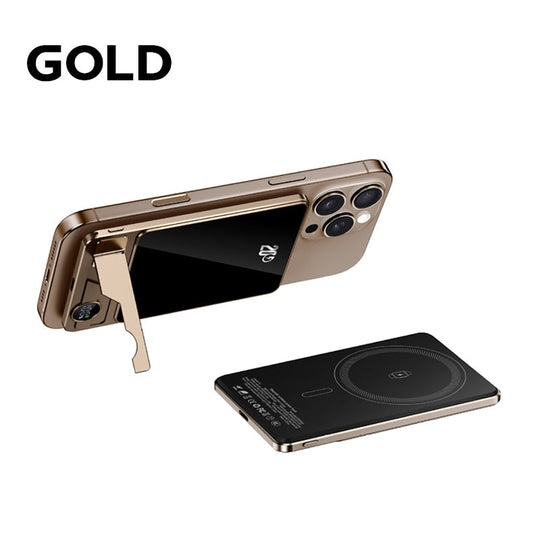 15W power bank – magnetic, slim, charges 3 devices at once!