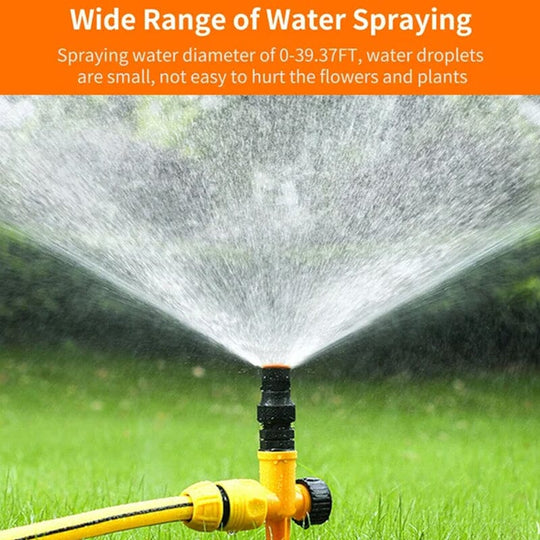 Hot Sale 49% OFF Stainless Steel Rotary Irrigation Tripod Telescopic Support Sprinkler