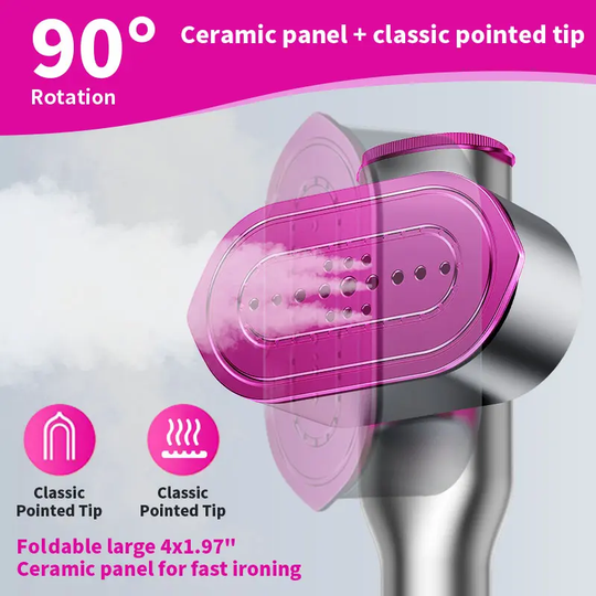 Dr.Flash Garment Steamer for Clothes, Portable Travel Clothing Steamer Iron