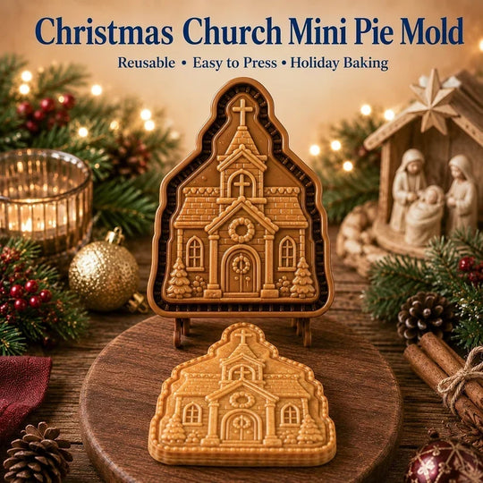 🔥HOT SALE 49% OFF🥧✨ Faith & Nativity Christmas Mini Pie Mold Collection