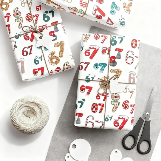 🎅Christmas Sale 40% OFF!!🎄80K+ SOLD! 🎁✨Christmas Gift Wrap – Wrap Your Presents in Viral Holiday Fun💕