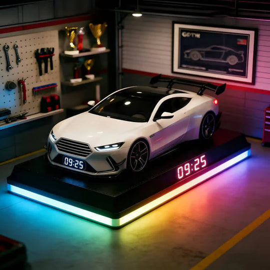 🎊Christmas sale 40% Off🎊Hypercar Alarm Clock 🏎️Realistic Sound & Light Effects