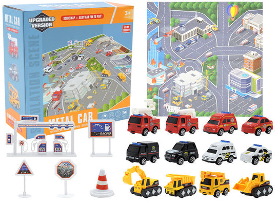🎁Christmas Gift 40%OFF！！！🚗Kids Advent Calendar for Boys: Alloy Construction Engineering Vehicle Toy Sets