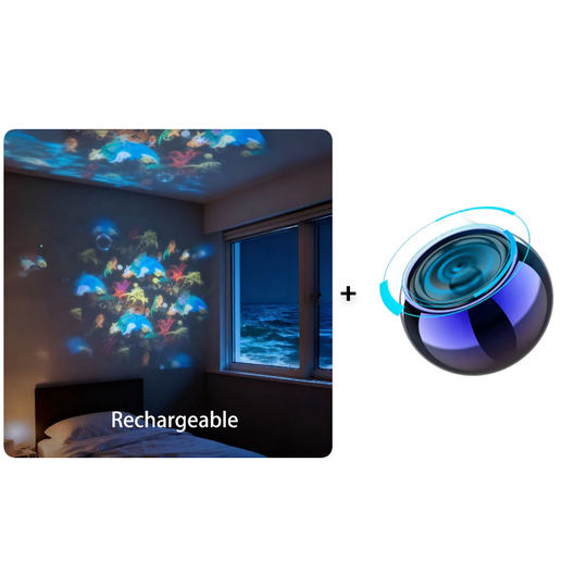 🥳2026 HOT SALE🥳💞50K+ SOLD!💥👵🌈 50% OFF! Dynamic Rotating LED Light Projector – Calm & relaxation for your home. Gentle moving lights ease restless nights. Perfect for bedroom or living room. 🌙✨