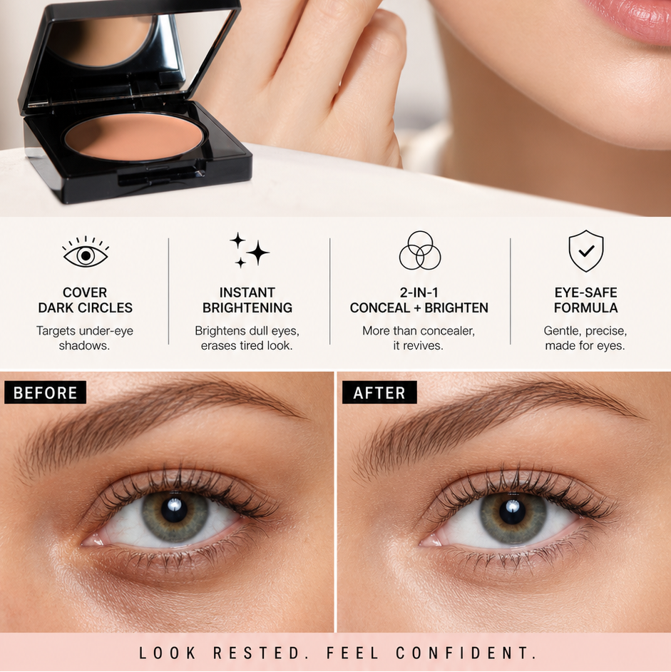 Under-Eye Brightener Cream – Dark Circle Correction & Fine Line Smoothing