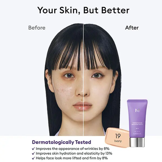 💜Last Day-Buy 1 Get 1 Free!💜M Perfect Cover Serum BB Cream