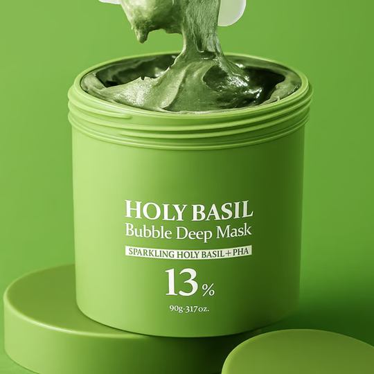 Holy Basil Bubble Deep Cleansing Mask