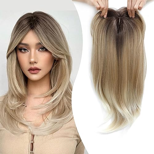 💇‍♀️ Layered Hair Topper with Bangs – Add Volume & Natural Look Instantly 💎✨
