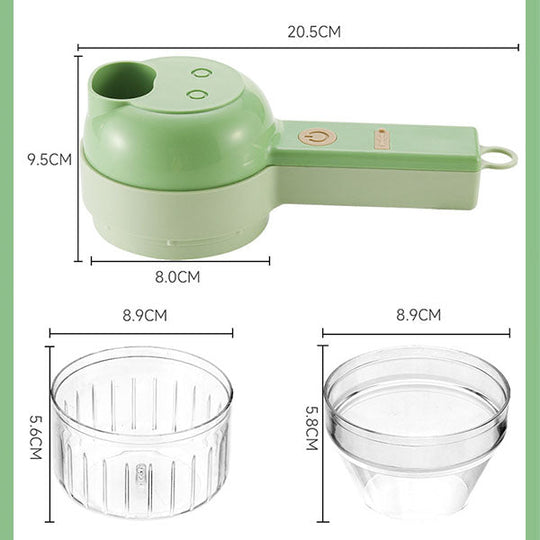 Wireless Food Processor – Cordless, one-touch chop. Perfect for arthritic hands. Kitchen prep made easy⚡🥗