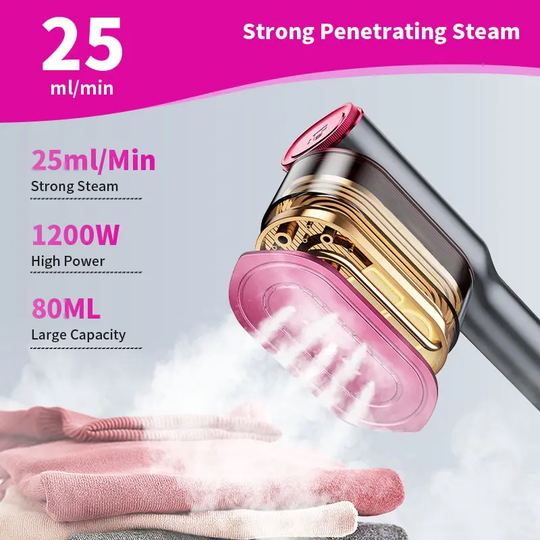 Dr.Flash Garment Steamer for Clothes, Portable Travel Clothing Steamer Iron