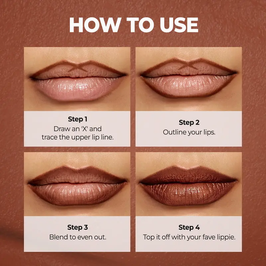 💜[Laka] Easy Glide Lip Liner — Creamy, Blendable Color with Smooth Application