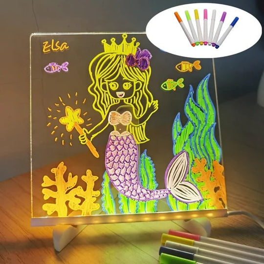 🏠 LIMITED-TIME 40% OFF! ✨LED Note BoardBuy 1 Get 7 Colour Pens For Free
