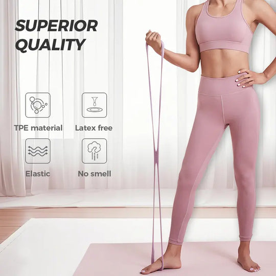 Keep Resistance Bands Figure 8 Exercise Bands for Women 8 Shaped TPE