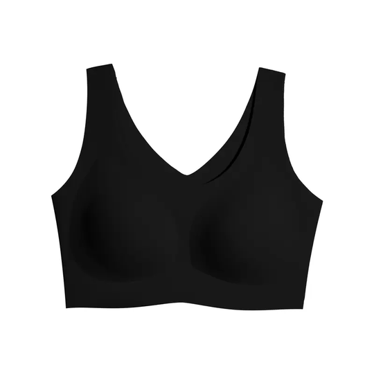 ubras Seamless Bras for Women Full Coverage Wireless Bralette Widen Straps Side Comfortable Breathable