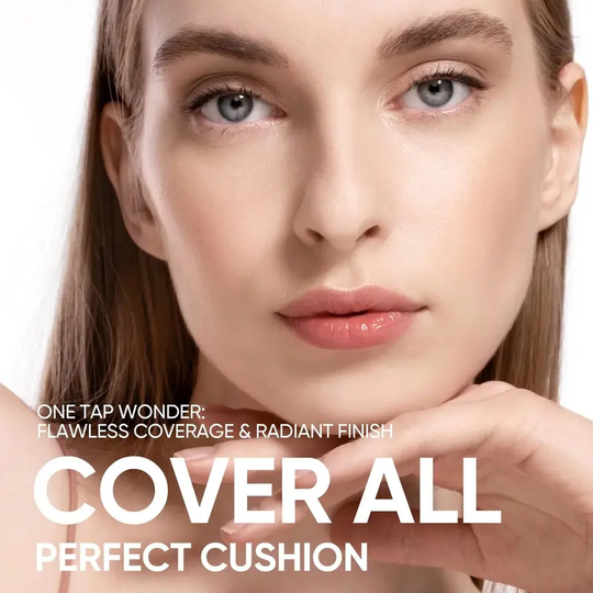 💜50K+ SOLD!✨New Shade Launch✨ SKINTIFIC Cover All Perfect Cushion Foundation Full Coverage