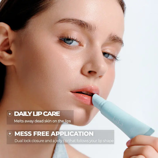 Laka Soothing Prep Lip Mask — Cooling peel-off lip mask for smoother lip prep and a hydrated feel