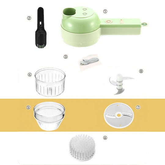 Wireless Food Processor – Cordless, one-touch chop. Perfect for arthritic hands. Kitchen prep made easy⚡🥗