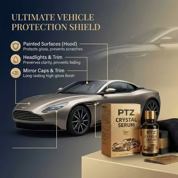 Crystal Serum – 9h Professional Ceramic Coating For Car Paint, Gloss & Protection