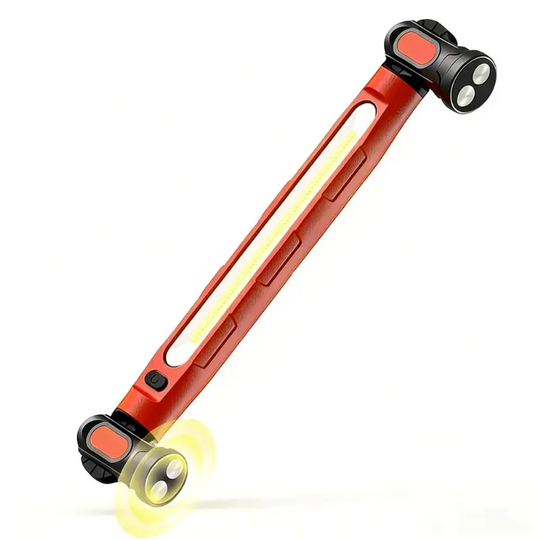 📢📢40% OFF !! ⏰3000LM LED Work Light – Magnetic + hook, 5200mAh battery, 360° rotation. Type‑C fast charge. Bright as day anywhere! 🔋✨