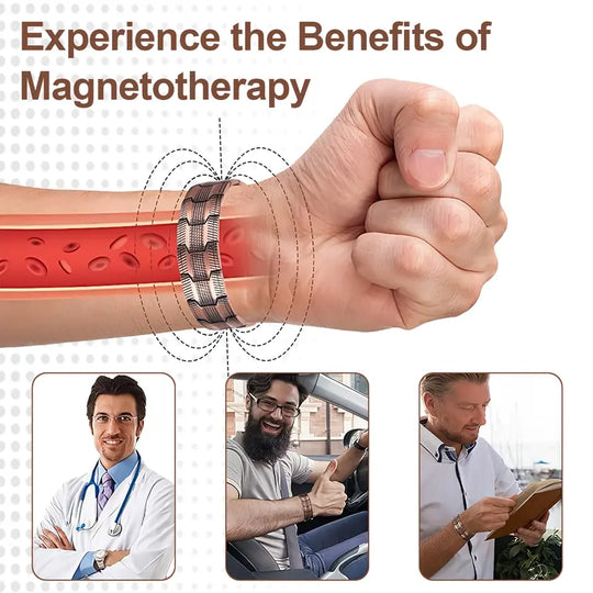 Limited-time offer - Copper Magnetic Bracelet- Relieve Fatigue And Promote Blood Circulation