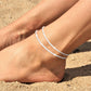 💜LAST DAY - BUY 1 GET 1 FREE💜Dainty Layered waterproof anklet